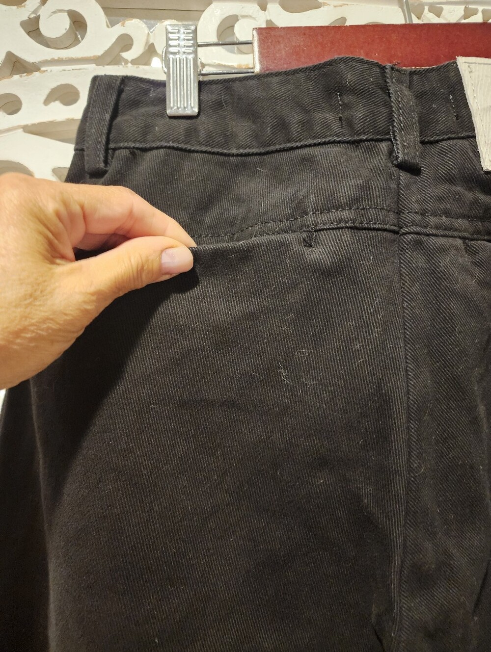 DEKAYED KARMANISTIC WIDE LEG STARIGHT JEANS STREETWEAR SIZE SMALL - Picture 15 of 16
